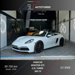 Porsche 718 BOXSTER (982) 2.5 365CH GTS PDK EURO6