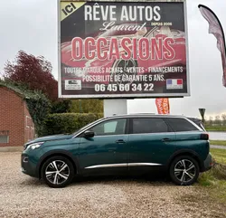 PEUGEOT 5008 1.5 BLUEHDI 130 CH 7 PLACES BOITE AUTOMATIQUE FINITION GT LINE 06/2018 117095 KM 18990e GARANTIE 6 MOIS TOTALE POSSIBILITÉ D'EXTENSION DE GARANTIE DE 48 MOIS REPRISE/FINANCEMENT POSSIBLE