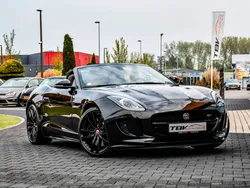 Jaguar F-TYPE CABRIO S AWD 3.0 V6 380 CH NOIR SANTORI PACK BLACK SIEGES ELECT A MEMOIRE SUSP PILOTÉES CAMERA HIFI MERIAIN 600W JA 20 TORNADO — PREMIERE MAIN