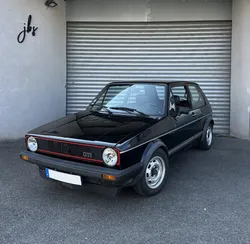 VOLKSWAGEN GOLF 1.6 GTI 110cv MK 1 / 141 000 Kms / Boite 5 / En stock
