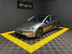 🟡TESLA MODEL 3 Performance AWD model 3 Highland Performance AWD ✅TVA dispo✅Gris QUICKSILVER✅Garantie constructeur 02/2029
