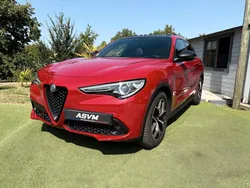 Alfa Roméo STELVIO 2.2 Diesel 190ch Sprint AT8 MY20 de 01/21, 2eme main. Cuir Sport électrique et chauffant - CARPLAY - Toit Ouvrant - Hayon électrique - Origine France