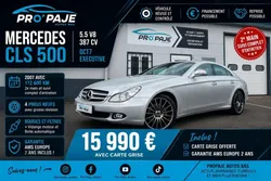 Mercedes Classe Cls MERCEDES CLS500 5.5 V8 387CV BVA7/GARANTIE 2ANS/ 2E MAIN/SUIVI FULL/H KARDON