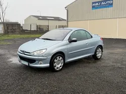 Peugeot 206 cc 1.6i 16s 110cv Essence - Kilométrage certifié