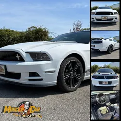 Très belle FORD MUSTANG GT/CS Coupé de 2014 - V8 - 5,0L - BM - 62 840 KMS - Blanche