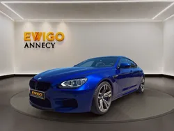 Bmw m6 f13 gran-coupe 4.4 560 dkg bva / toit carbone / b&o / soft close / san marino blue / hud / ventiles
