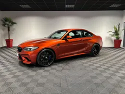 BMW M2 COMPÉTITION DKG 410ch + ORANGE SUNSET + LIGNE RAGAZZON + HARMAN KARDON + CAMÉRA DE RECUL + SIÈGES ÉLECTRIQUES ET CHAUFFANTS