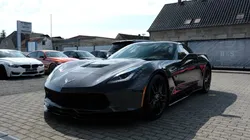 CHEVROLET CORVETTE C7 Stingray 3LT Z51 466ch Coupé 6.2 V8 BVM6 | Échappement Clapets • HUD • Cuir Marron