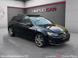VOLKSWAGEN GOLF 1.4 TSI 150 ACT BlueMotion Technology Carat DSG7 TOIT OUVRANT SELLERIE CUIR GARANTIE 12 MOIS