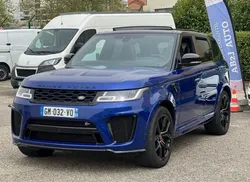 Land-rover Range Rover Sport 5.0 V8 S/C 575ch SVR Mark IX, bleu SVR