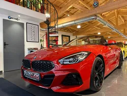 BMW Z4 M40i 340cv BVA8 G29 M PERFORMANCE "FULL OPTIONS" Rouge San Francisco Cuir Vernasca Blanc Ivoire 02/2019 "1ERE MAIN" 46.000 km "ETAT NEUF" *LIVRAISON POSSIBLE