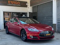 TESLA MODEL-S P85+ ELECTRIC 475 85KWh PERFORMANCE 7P + RECHARGE GRATUITE A VIE + MCU2 + TOIT OUVRANT