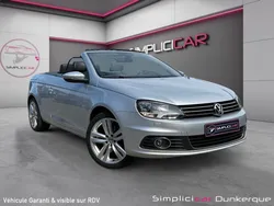 VOLKSWAGEN EOS CABRIOLET 2.0 TDI 140 CARAT BLUEMOTION TECHNOLOGY CARAT 140Ch Garantie 12 mois Radar AR Bluetooth Sièges chauffants