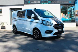 Ford TRANSIT CUSTOM II (2) FOURGON CABINE APPROFONDIE 2.0 ECOBLUE 170 SPORT L1H1 320 BVA6 - CARPLAY
