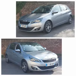 PEUGEOT 308 1.2 VTI 130 Cv SERIE ALLURE 5P. CLIM-GPS-TOIT PANO-JA-BLU-RAD-S&S-RV-CAM