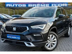 SEAT ATECA 369/mois GARANTIE 6 ANS 2.0 L TDI 150ch DSG7 STYLE Virtual-COCKPIT Camera FulllED Coffre-électrique AppleCarPlay 1ère MAIN Origine française