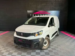 PEUGEOT PARTNER FOURGON STANDARD 650 KG BLUEHDI 100 S&S BVM5 PRO TVA récupérable Origine France 2eme main