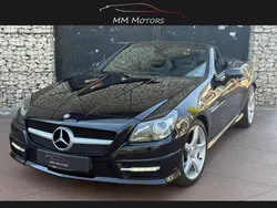 Mercedes-Benz SLK 200 7G-Tronic 184 Ch Pack AMG (R172) avec 69.569 Km - Airscarf - Suivi d’entretien 100 % Mercedes - Bluetooth - GPS - Toit ouvrant pano - Vidange BVA OK - Excellent état