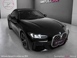 Bmw serie 4 (g23) 420 d cabriolet 190 ch m sport etat neuf - garantie constructeur