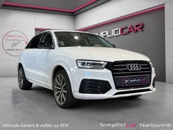 AUDI Q3 S LINE 2.0 TDI 150 ch S tronic 7 Quattro Garantie 12 mois Radar AV AR Hayon électrique