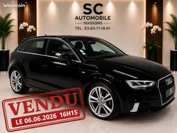 AUDI A3 S LINE SPORTBACK 150CV DSG Reprise client ce matin