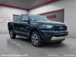 Ford ranger super cabine 2.0 ecoblue 213 bv10 wildtrak tva recuperable garantie 12 mois