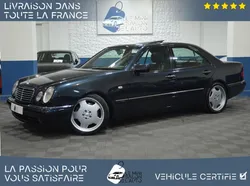 MERCEDES CLASSE E 50 AMG V8 347 W210 AVANTGARDE-10/1996-Origine France-1ère Main-Toit Ouvrant-Sièges Chauffants-GPS-Jantes AMG 18"-Xénon-Vidange Boite Auto Ok-Collector-1800 Exemplaires-Rare