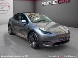 TESLA MODEL Y PERFORMANCE Dual Motor 534Ch Autopilot Amélioré SOH 94% Attelage TVA récupérable Garantie 12 mois 54000 kms