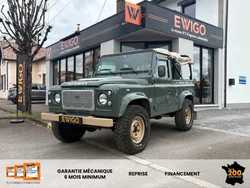 Land rover defender soft top heritage 90 2.4 td 120 ch serie-limitee 4wd / camera de recul / carplay