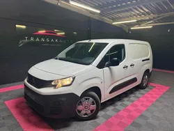 Peugeot partner fourgon long 950 kg bluehdi 130 eat8 asphalt/double laterale/carplay/camera