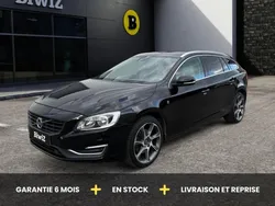 Volvo V60 2.0 D2 120 ch Eco Kinetic Océan Race /Attelage/Radars Av Ar/Cuir