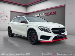 Mercedes Classe GLA 45 AMG 4-Matic SPEEDSHIFT DCT A pack AERO sièges électriques, caméra de recul