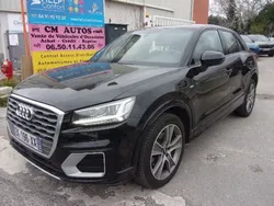 Audi q2 1.4 TSI 150 COD S-LINE 3/17 france 140mkm 1°m gps/ja18/camera+radars/CHASSIS+SIEGES+VOL SPORT/XENONS+LEDS/ROUE SECOUR/factures entretien