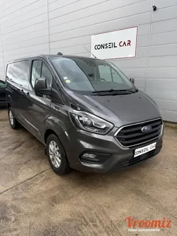 Ford Transit Custom Vu ✅FOURGON 300 2.0 TDCI 170 L1H1 COURT PC-TN LIMITED BVA-CarPlay-SUR-RDV‼️