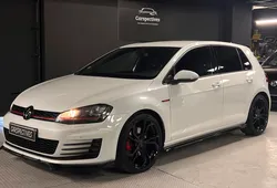 Volkswagen Golf VII GTI 2.0 TSI 220 cv / DSG6 / 4 pneus neufs / Jantes 19" neuves / Blanc nacré / Vidange Boite VW / Entretien complet / Garantie 12 mois