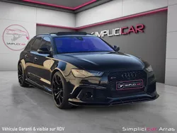 AUDI RS6 AVANT 4.0 TFSI 605 PERFORMANCE QUATTRO TIPTRONIC - V8 - FREINS CERAMIQUE - JANTES ABT - MILLTEK - Garantie 12 mois