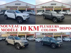 New duster III 1.2 eco-g 120ch 4x2 journey 10km gps caméra 360° radars arrière avant avertisseur angles morts pare brise + sièges + volant chauffants sièges réglable en hauteur + lombaire conducteur..