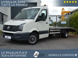VW CRAFTER 35 4325L 2.5 TDI 5 CYLINDRES PLATEAU-08/2007-Treuil Electrique/Plateau Neuf-Attelage-Double Rampe de Chargement-Régulateur-Moteur à Chaine Incassable-PTAC 3.5T-Bougies de Préchauffage Ok