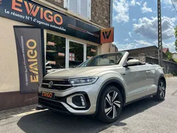 VOLKSWAGEN T-ROC CABRIOLET 1.5 TSI 150CH R-LINE BVA APPLE CARPLAy