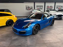 Porsche Boxster type 981 2.7 i PDK 265ch Bleu Saphir + 1 ère main + Suivi complet Porsche + PSE + SportDesign