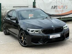 BMW M5 COMPETITION F90 4.4 V8 625 ch Xdrive / SECONDE MAIN / SOFT CLOSE / CIEL DE TOIT ALCANTARA / CAMERA 360 / FREIN CARBONE CERAMIQUE / GARANTIE BMW PREMIUM SELECTION 06/2027 / MALUS INCLUS