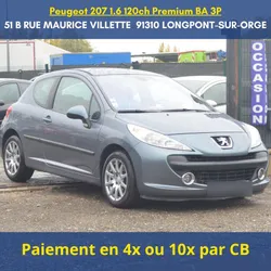 Peugeot 207 1.6 VTi 120ch Premium 3P - Boite automatique - CB 4x 10x - Garantie 3 mois
