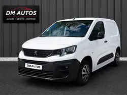Utilitaire peugeot partner 1.5 bluehdi 75 premium clim radar attelage 3 places