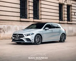 Mercedes-Benz Classe A35 AMG 306CH 2.0T 4Matic 7G-DCT Speedshift Aero - Française, Tout Cuir, Toit Ouvrant, Burmester, 360°, Sièges Electriques, Suivi Mercedes... - A 35 45