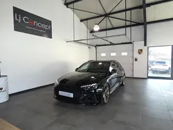 Audi RS4 V (2) Avant V6 2.9 TFSI 450 ch Quattro - 1°Main - Suivi Complet Audi - Pack Style Bronze Audi Exclusive - Freins Céramique RS - Châssis Sport RS Plus - Pack Dynamique RS - Échappement Sport
