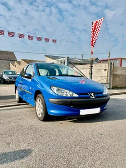 PEUGEOT 206 1.1 I 16V XLINE 60 CV 79883 KM Très faible Km GARANTIES première main