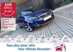 Peugeot 308 e-THP 130Cv GT line bleue 💳 x12 Vitres teintées 137000km Bv6 Crit'Air 1*Phare full le...