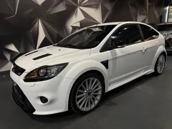 Ford Focus RS Phase 2 MK2 2.5 T 305 CH Essence 3 Portes Pack RS Blanc Glacier Recaro Sport Radar Climatisation 2010