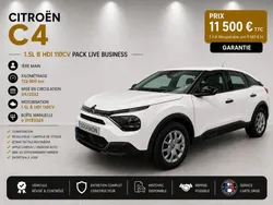 Citroën C4 1° Main / 1.5L Bleu HDI 110cv Live Business Clim/GPS