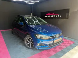 Volkswagen POLO VI 1.0 TSI 95 S&S BVM5 Connect SUIVI COMPLET / TOIT OUVRANT / CARPLAY / FRONT ASSIST / PARK PILOT / RADARS AV & AR / GRAND ECRAN / PEINTURE BLEU RECIF